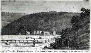 A Farm in Canaan, Connecticut, from 